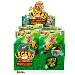 Стретч-іграшка #sbabam Legend of animals Максі Хижаки джунглів в дисплеї 12 шт. (30/CN23-CDU)