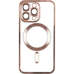 Чохол EndorPhone Metallic Full Camera Magsafe Apple iPhone 15 Pro Rose Gold
