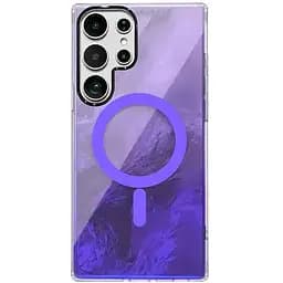 Чохол Epik TPU Shiny Mountain (MagFit) для Samsung Galaxy S24 Ultra Purple