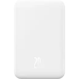 Портативный аккумулятор Baseus Magnetic Mini Wireless 20W 5000mAh stellar white (P10022107223-00)