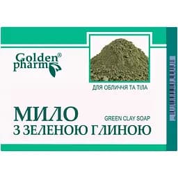 Мило Golden Pharm з зеленою глиною 70 г