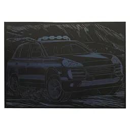 Гравюра А4 "Джип" ГрА4-14с эконом вариант в пакете 29,7х21 см