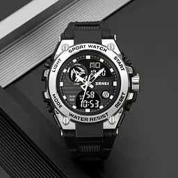 Наручний годинник чоловічий 2360BKSI Black-Silver Skmei acs0029964 - мініатюра 6