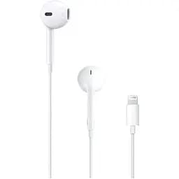 Навушники дротові Apple EarPods A1748 Lightning (MMTN2FE/A, 4R63650ZX) White