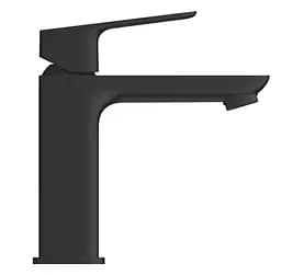 Змішувач для умивальника M-розміру Grohe Cubeo 1017552430 Чорний матовий - мініатюра 2