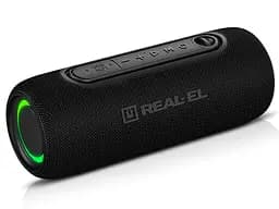 Портативна колонка REAL-EL RX715 10 W Bluetooth TWS, RGB, Black - мініатюра 6