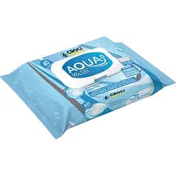 Серветки гігієнічні для котів Croci Sensitive Aqua+ 40 шт 