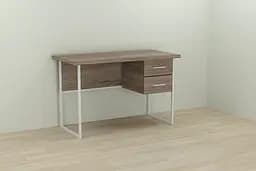 Комп'ютерний стіл Ferrum-decor Таккота 75x140x70 білий ДСП Дуб Сонома Труфель 32мм (FRD-102133)