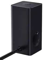 Мережевий зарядний пристрій Baseus Power Combo Tower Power Strip 2AC+2USB+2Type-C 100 W 1.5m E00023609113-00 Black - мініатюра 5
