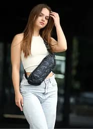 Женская сумка бананка Sambag HOLSTER MSH 36 × 14 × 4 см (87118703)