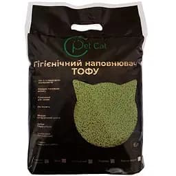 Наповнювач для котячого туалету Тофу Pet Cat з ароматом Зелене яблуко 6 л