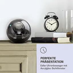 Ящик для автопідзаводу годинника Klarstein St. Gallen II Premium чорний (10036169) - мініатюра 4