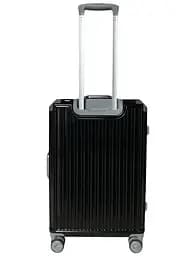 Валіза середня M Milano bag 013 полікарбонат Чорний - мініатюра 6