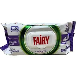 Вологі серветки для прибирання Fairy Лаванда 100 шт.