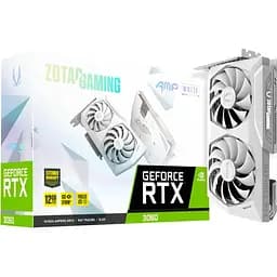 Відеокарта Zotac Gaming GeForce RTX 3060 AMP White Edition (ZT-A30600F-10P) [105467]