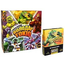 Настольная игра Ігромаг Повелитель Токио с дополнением Еще больше ярости (укр.)