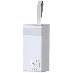 Повербанк Remax Chinen Series 50000 mAh 20W+22.5 W Fast Charging Power Bank with LED Light White (RPP-321 White)