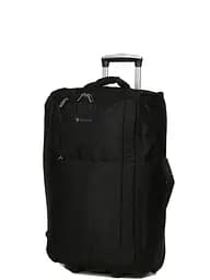 Валіза Середня (M) тканинна на 2 колесах Airtex 525 Queluz 64x38x21 см 51 л Чорний