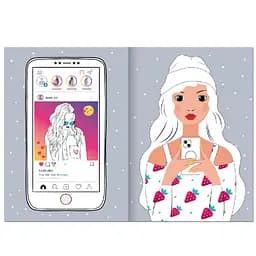 Дитяча розмальовка "Girls' Lifestyle" Апельсин РМ-88-03 серія "Dream and Style" - мініатюра 2