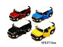Металевий інерційний джип Toyota FJ Cruiser 5", відкриваються двері (В асортименті) - мініатюра 3