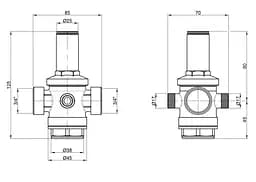 Редуктор Icma 3/4" №246 (91246AE05) - мініатюра 3