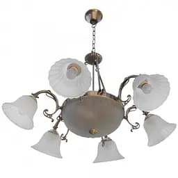 Люстра підвісна Brille класична E27 60W BZ (BKL-435S/8)