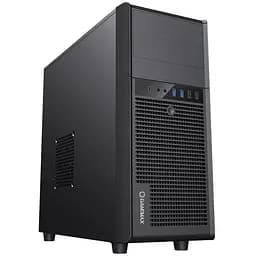 Корпус GameMax MT821, чорний, без БЖ, Midi Tower, ATX / Micro ATX / Mini ITX, 1xType-C / 2хUSB 3.0 / 2хUSB 2.0, макс. CPU - 158 мм
