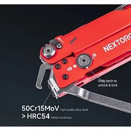 Мультитул Nextorch Pioneer MT20, червоний - мініатюра 10