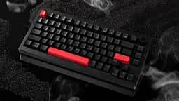Клавіатура механічна X4 84Key, Keychron Red, USB-A, QMK/VIA, Hot-Swap, EN/UKR, RGB, чорний Lemokey teh0013859 - мініатюра 4