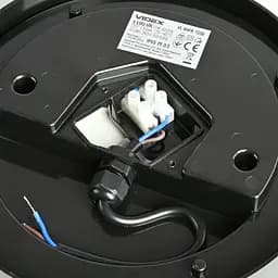 Світильник Videx LED ART IP65 15W 5000K круглий Black (VL-BHFR-155B) - мініатюра 4