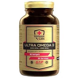 Жирні кислоти Immune Labs Ultra Omega 3 90 капсул