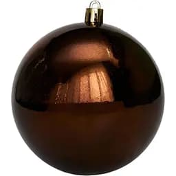 Куля Devilon 10 см шоколад глянець (892692)