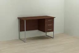 Комп'ютерний стіл Ferrum-decor Гаррі 75x140x70 сірий ДСП Венге 16мм (FRD-105764)