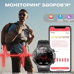 Годинник Smart Mevaden Ultra Rubber, 2 ремінця - мініатюра 13
