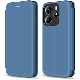 Чохол-книжка Make Xiaomi Redmi Note 14 4G Flip Ocean Blue