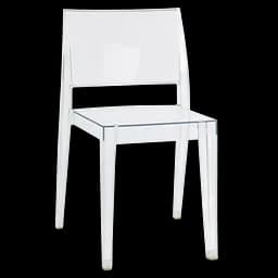 Стілець Papatya Gyza прозорий (401371)