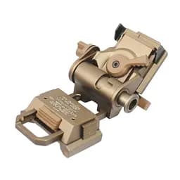 NVG кріплення для ПНБ з DOVETAIL інтерфейсом "Ластівчин хвіст" для NV8000, NV8160, PVS-15/18/21/31 Wilcox L4G24, золотистий (100986)
