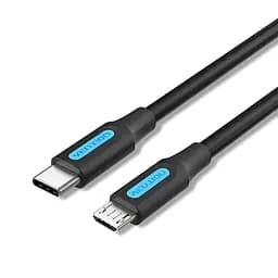 Кабель для синхронізації Vention USB Type C - Micro USB 2 м Black (COVBH)