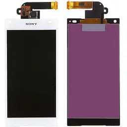 Дисплей Sony E5803 Xperia Z5 Compact/E5823 білий, PRC
