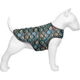 Курточка-накидка для собак Collar Waudog Clothes, рисунок "Луска", XL, А 47 см, B 68-80 см, С 42-52 см