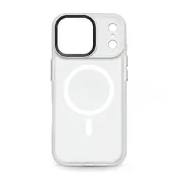 Чехол для Apple iPhone 17 Pro Max, Uniq MagCase, белый, противоударный, панель-накладка с магсейф, ударопрочный TPU+PC, с магнитом MagSafe, поддержка полноценной беспроводной зарядки, ArmorStandart (ARM86274)