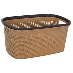 Корзина Violet House Роттанг Caramel, 40 л, коричневый (0774 №4 Роттанг CAR б/кр. 40 л)