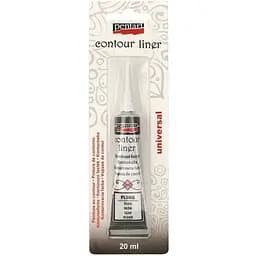 Контур универсальный Pentart Графитный 20 мл