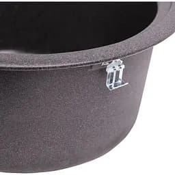 Кухонна мийка Lidz D510/200 GRF-13 графіт (LIDZGRF13D510200) - мініатюра 4