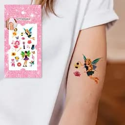 Тату тимчасове Маленькі Феї Tattooshka WS-E041 Різнокольоровий shop (5805800011066) - мініатюра 3