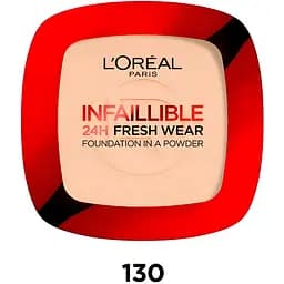 Стойкая компактная крем-пудра для лица L`Oréal Paris Infaillible оттенок 130 9 г (AA187100)