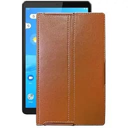Чехол StatusCASE из экокожи для планшета Lenovo M8 TB-8705f Коричневый