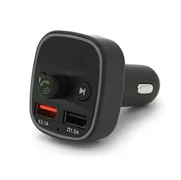 Автомобільний FM трансмітер модулятор Bluetooth Voltronic FMQ1 3.1 A, USB, TF - мініатюра 3