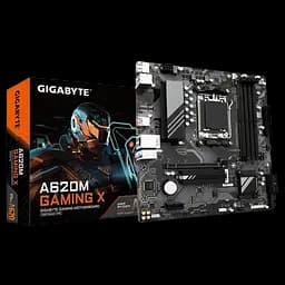 Mатеринська плата Gigabyte A620M Gaming X Socket AM5 (A620M GAMING X) - мініатюра 2