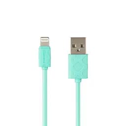 Кабель Baseus Yaven Cable USB to Lightning 2A 1m CALUN-06 Blue